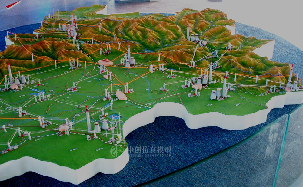 火力发电厂模型整体设计原则及技巧 - 模型知识 - 中创仿真模型13647440899