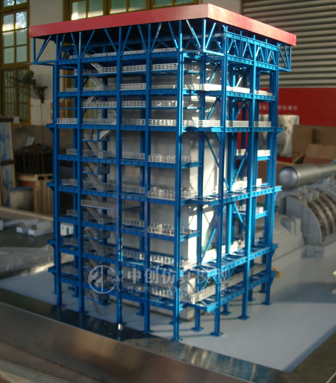 火力发电模型 300MW机组火力发电厂整体仿真模型 - 客户案例 - 中创仿真模型13647440899